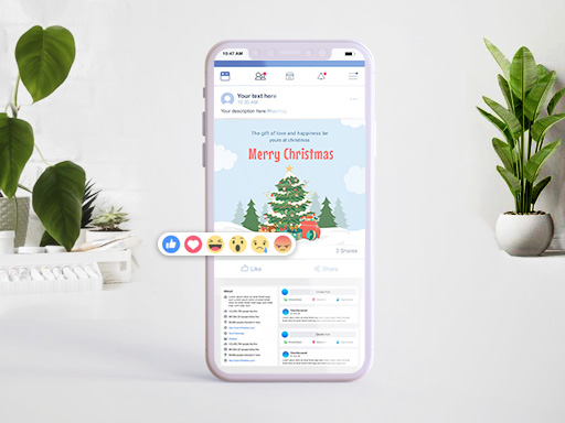 Christmas Facebook Post Templates