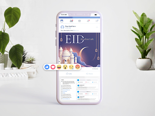 Eid Al-Fitr Facebook Post Templates