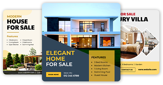 real estate design templates