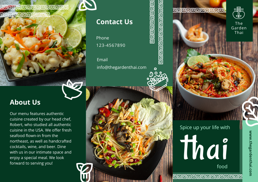 Food Brochure templates