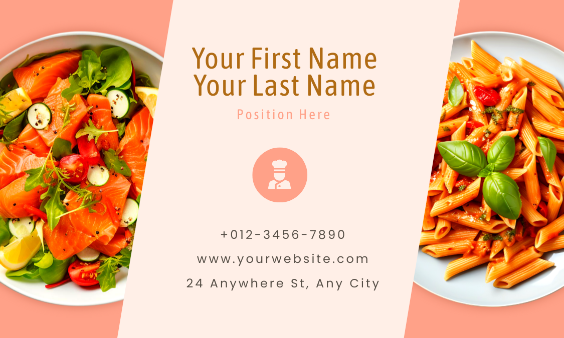 Food Business Card templates