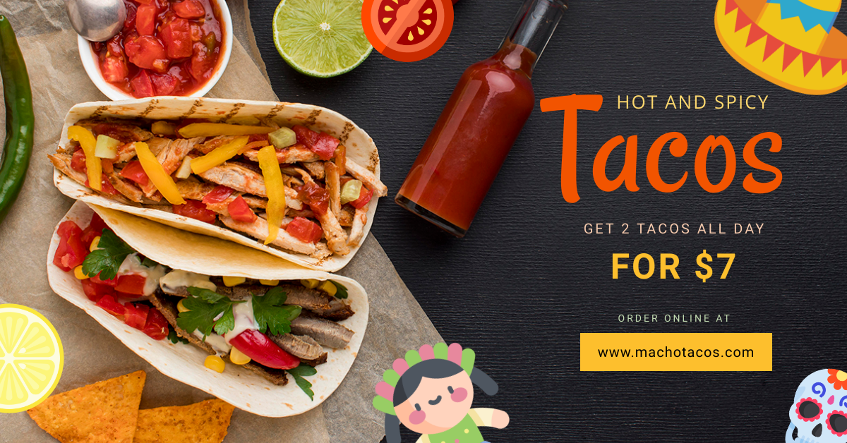 Food Facebook Ad templates