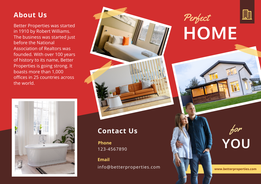 Real Estate Brochure templates