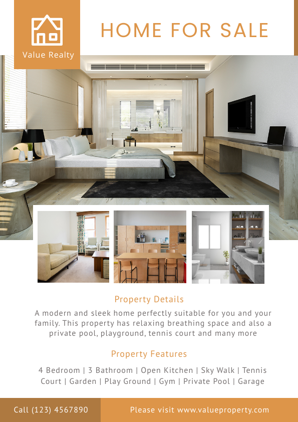 Real Estate Flyer templates