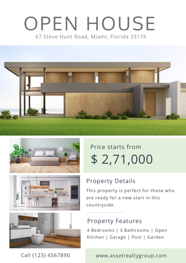 Real Estate Flyer templates