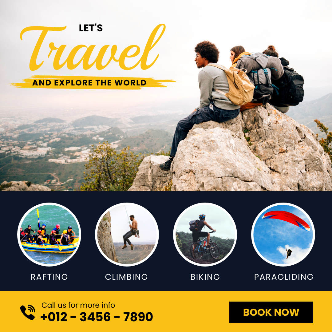 Travel Instagram Ad templates