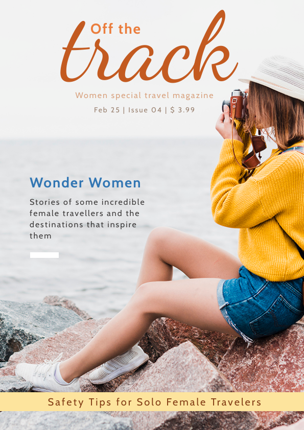 Travel Magazine Cover templates