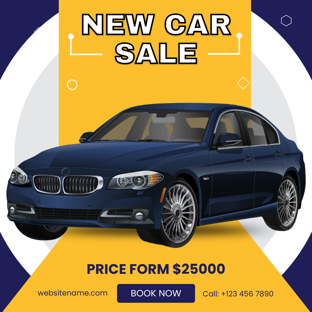 Car Sales Instagram Post templates