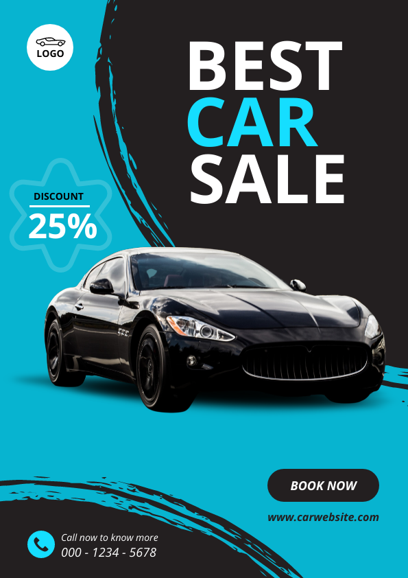 Car Sales Poster templates