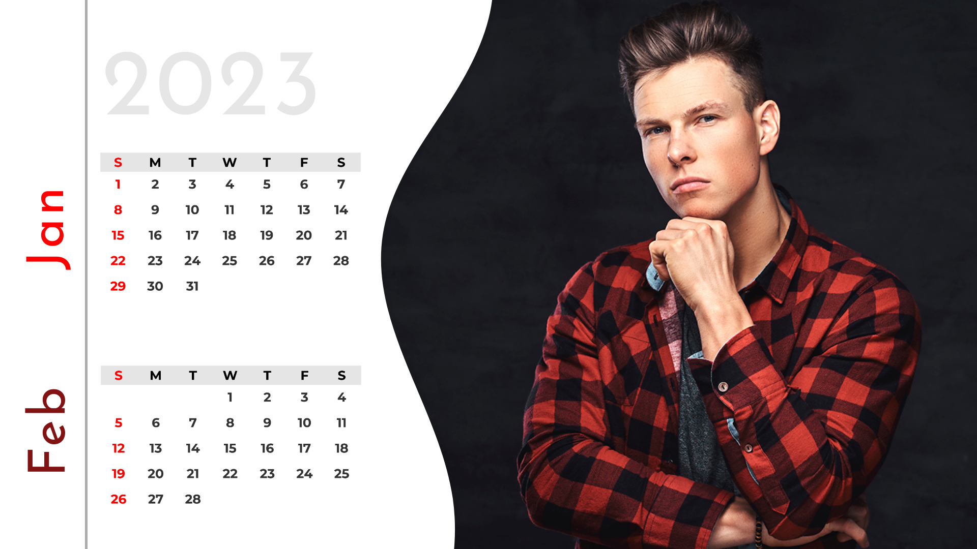 Fashion Calendar templates