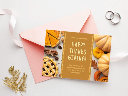 Thanksgiving Card Templates