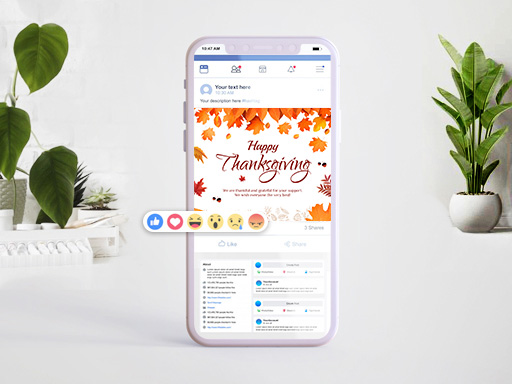 Thanksgiving Facebook Post Templates